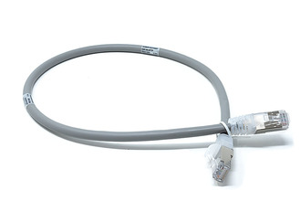 CAT6A FTP PATCH CORD 0.5M COPPER 100%