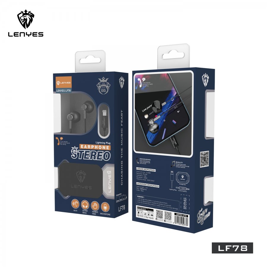 [LF78] LENYES EARPHONE LF78