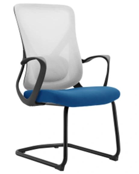 Paris-V (Fixed Armrest) Mid back visitor chair