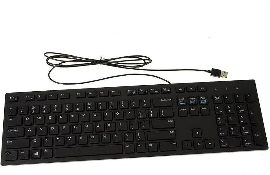 DELL BEYBOARD VPN BLACK COLOR KB216-BK-US