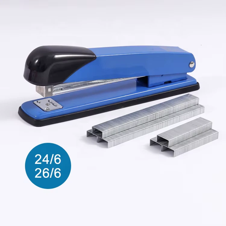 STAPLING PRESSES METAL D717 24/6 26/6 RED COLOR