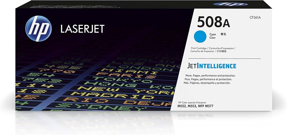HP 508A Toner Cyan compatible (CF361A) Compatible