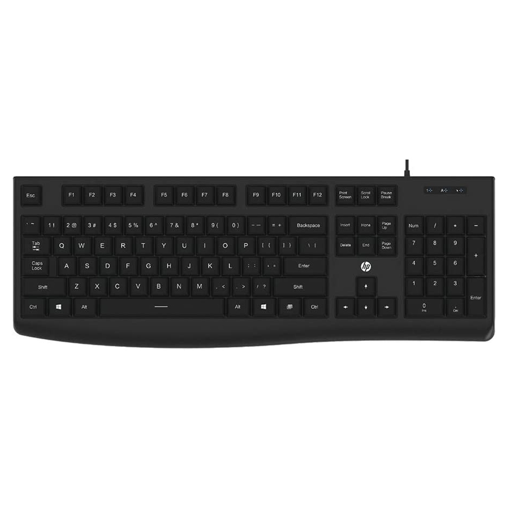 Clavier USB filaire HP K200 noir