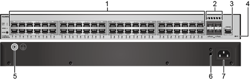 Huawei S1730S-S48T4S-A1 /100/1000BASE-T ports 4xGE SFP ports AC power